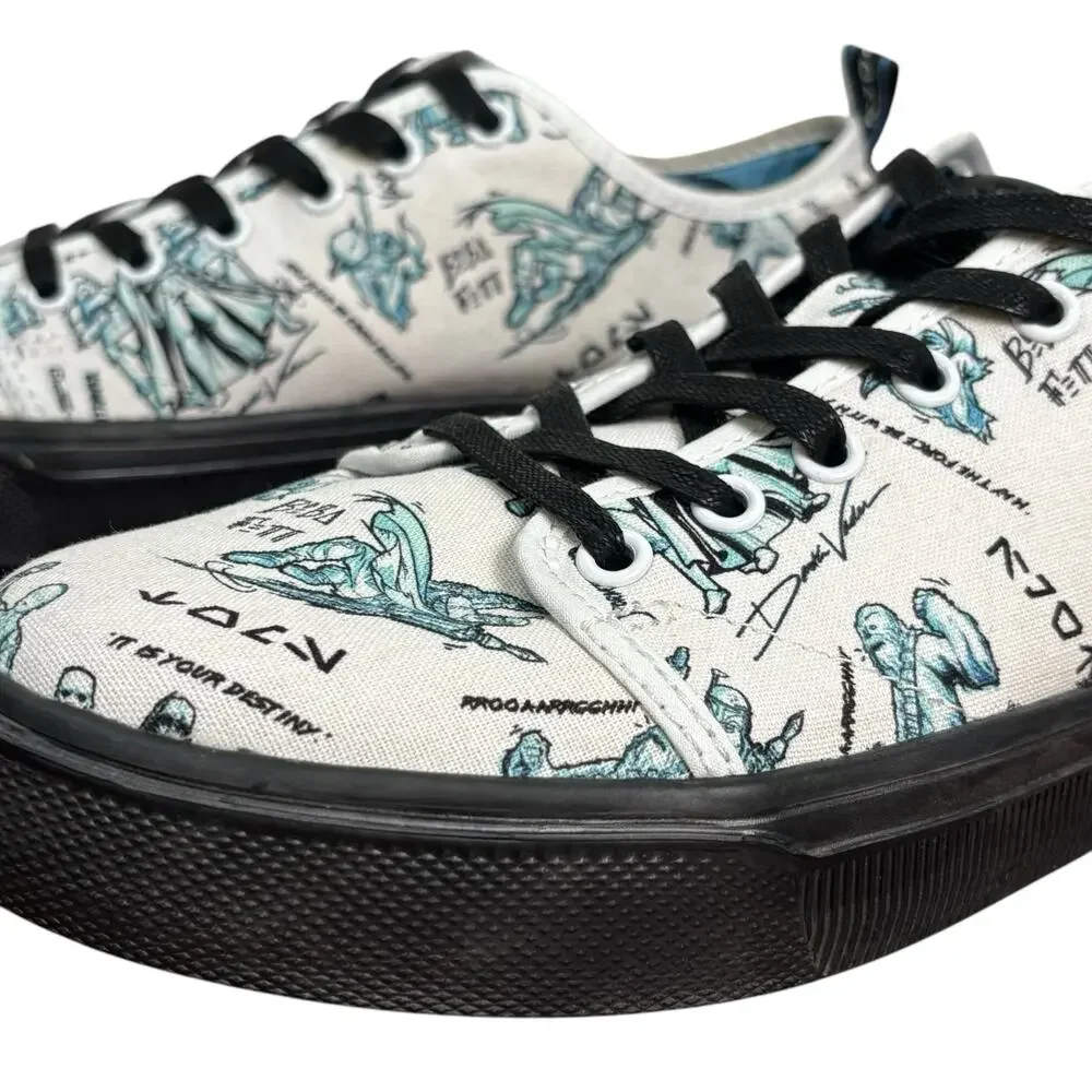 NWB Star Wars x TOMS Trvl Lite Low Men's Shoes Characters Sketch Print Size 7.5
